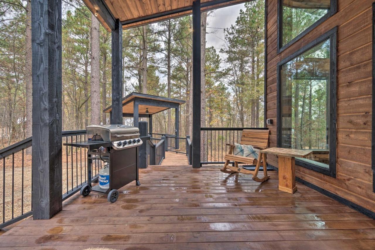 Luxury Cabin In The Woods With Hot Tub And Yard Games! Брокен-Боу Экстерьер фото