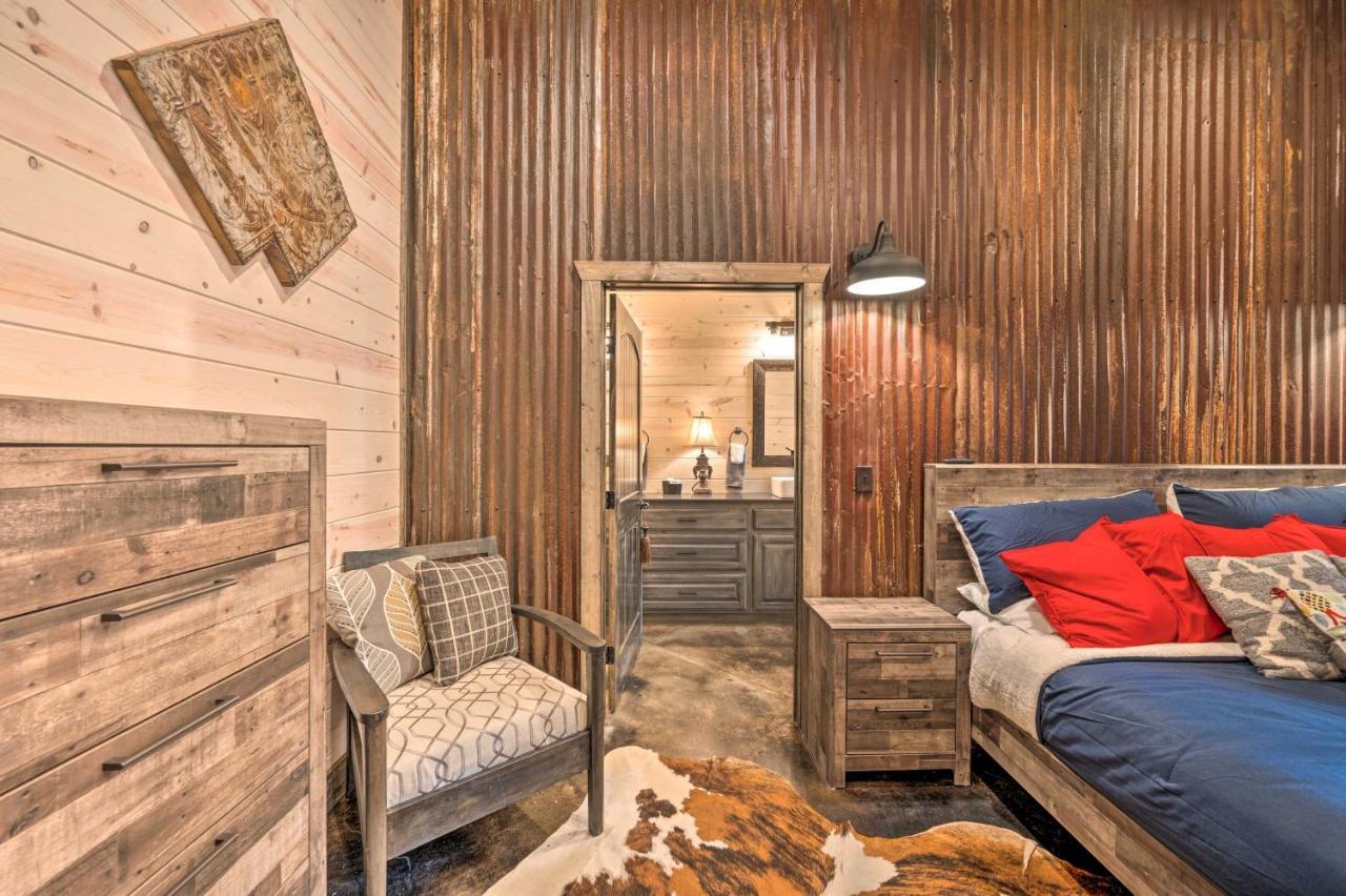 Luxury Cabin In The Woods With Hot Tub And Yard Games! Брокен-Боу Экстерьер фото