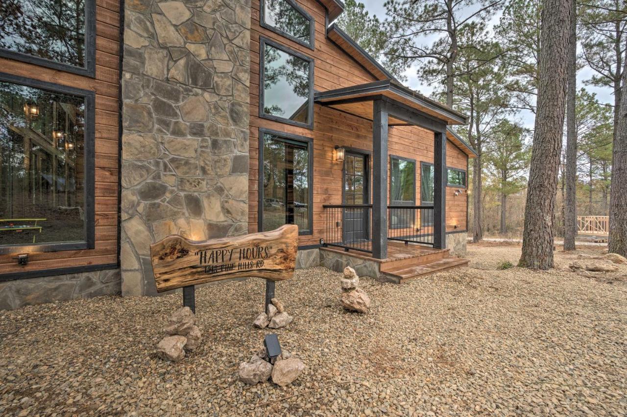 Luxury Cabin In The Woods With Hot Tub And Yard Games! Брокен-Боу Экстерьер фото