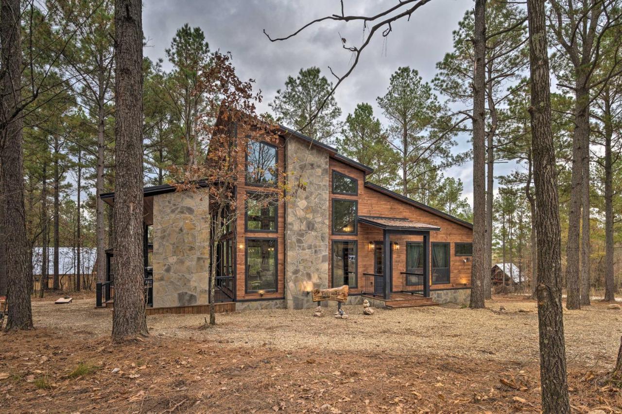 Luxury Cabin In The Woods With Hot Tub And Yard Games! Брокен-Боу Экстерьер фото