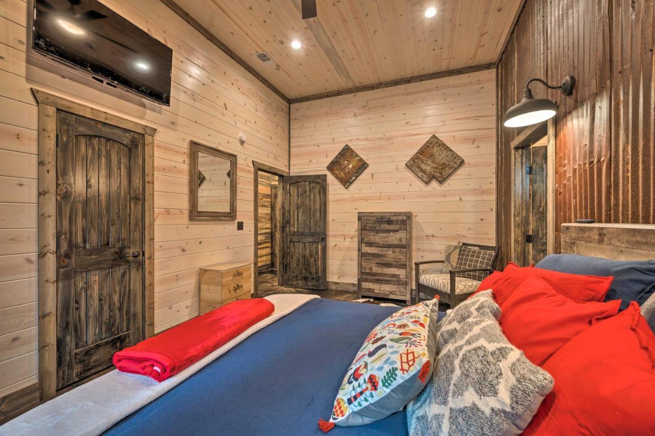 Luxury Cabin In The Woods With Hot Tub And Yard Games! Брокен-Боу Экстерьер фото